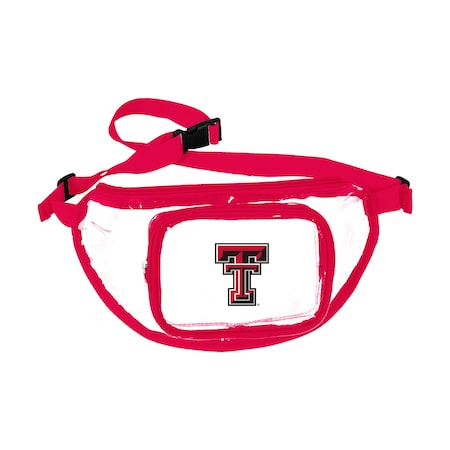 Logo Brands Texas Tech Clear Fanny Pack 220-881